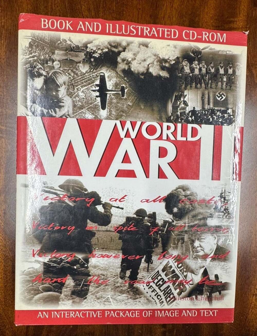 Quadrillion Publishing World War II CD-ROM Book & Multimedia Package